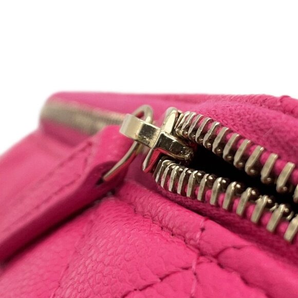 CHANEL Matelasse Vanity ChainShoulder Bag Size Small Calfskin Pink AP1341 - Picture 6 of 10